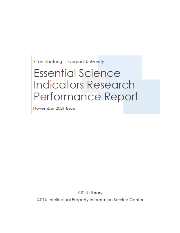 ESI Research Performance Report 202111