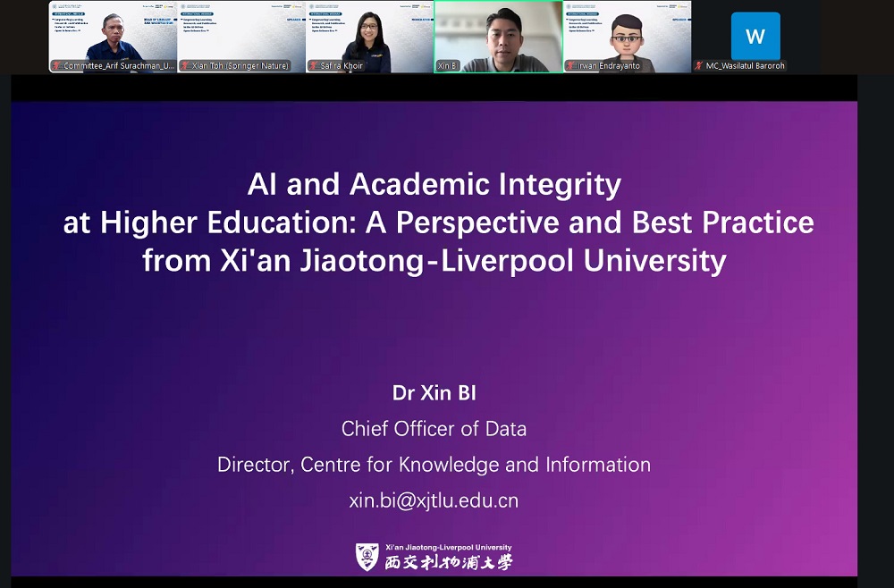 Dr. Xin Bi's presentation